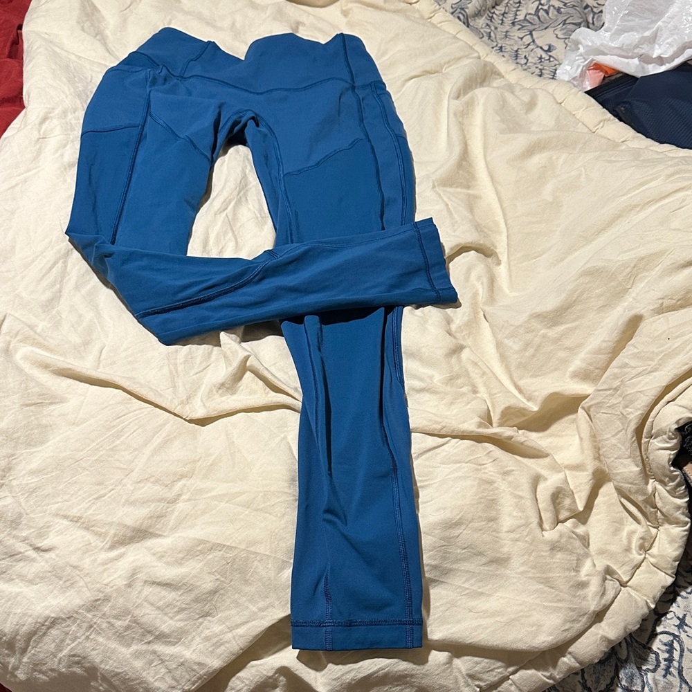 lululemon athletica Kids Blue Leggings